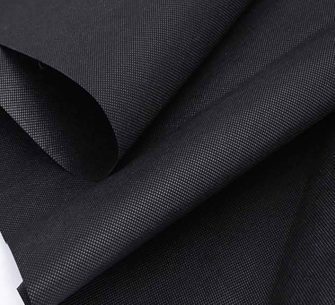 Olgamo Non-Woven Fabric high-Density and Thickening Renovation Sofa DIY Home (60 in * 3 Yds, Black)