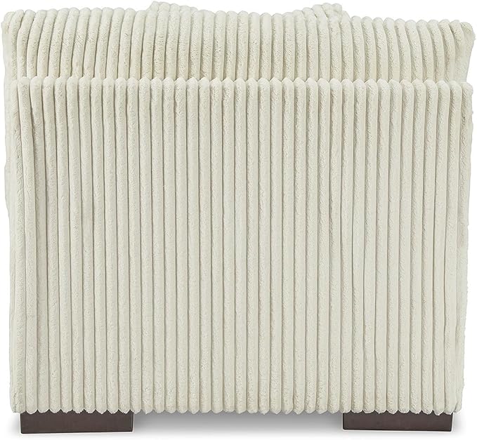 Signature Design by Ashley Lindyn Casual Anti Sag L-Shaped 6-Piece Sectional with Reversible Cushions and 9 Accent Pillows, White