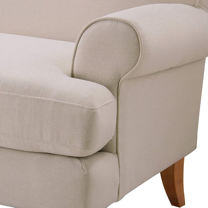 Jennifer Taylor Home Bliss 88" Lawson French Country Three-Cushion Tightback Sofa