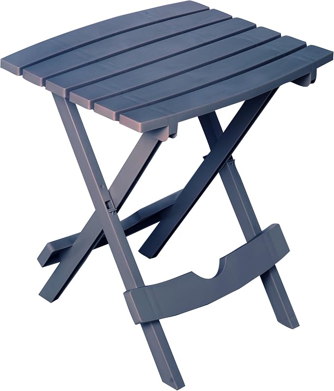 Adams Quik-Fold® Side Table - Bluestone by Adams