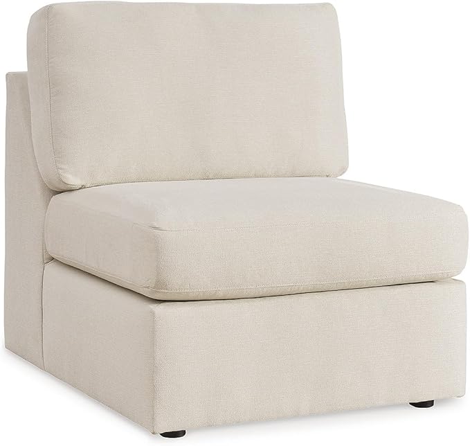 Signature Design by Ashley Casual Modmax Stain Resistant U-Shape Left-Arm Facing 6-Piece Sectional with Chaise and Reversible Cushion, Beige