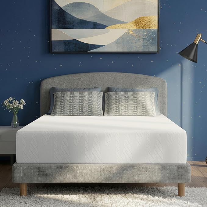 Avenco Queen Size Mattress, 14 Inch Queen Mattresses with Gel Memory Foam for Cool Night & Pressure Relief, Bed Mattress in a Box Medium Plush Feel Colchones with Motion Isolating