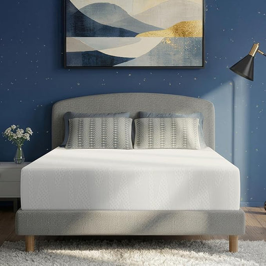 Avenco Queen Size Mattress, 14 Inch Queen Mattresses with Gel Memory Foam for Cool Night & Pressure Relief, Bed Mattress in a Box Medium Plush Feel Colchones with Motion Isolating