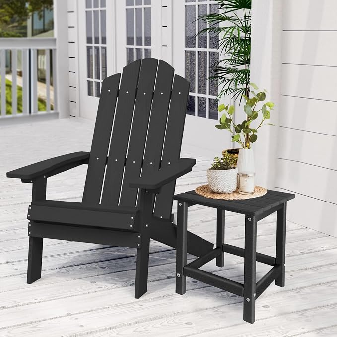 GARDENSTAR Outdoor Side Tables Adirondack, HDPE Small Table for Patio,Outside End Table for Porch, Deck, Pool, Weather Resistant/Easy Maintenance - Image 2