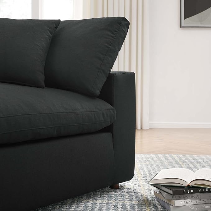 Modway Commix Down-Filled Overstuffed Upholstered 3-Seater Sofa