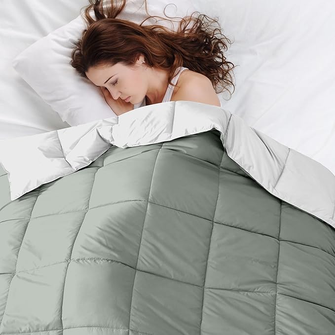 Modern Threads Down Alternative Reversible Comforter White/Gray King