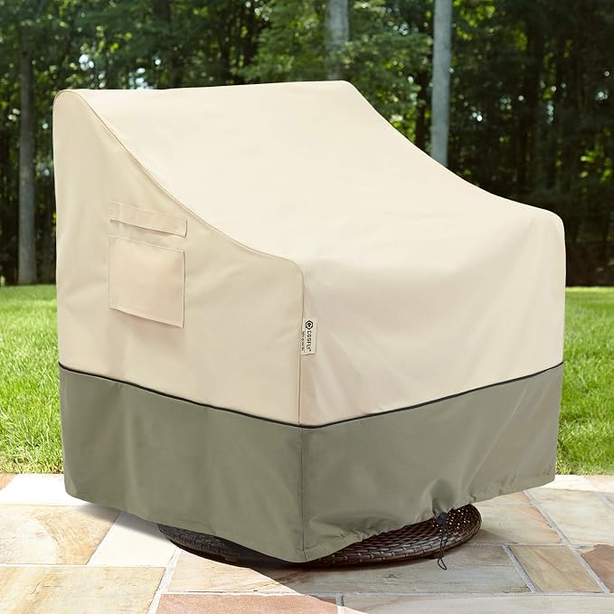 COSFLY Patio Furniture Covers Waterproof, Outdoor Chair Covers 1 Pack Heavy Duty - Fits up to 29W x 30D x36H Inches (1 Pack) - Image 9