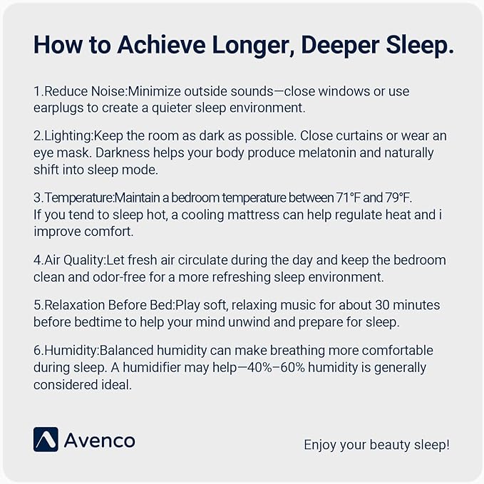 Avenco 8 Inch Twin Mattress with Open-Cell Foam for Breathable Comfort, Gel Memory Foam Twin Size Mattresses with Removable Cover, CertiPUR-US Certified Mattress in a Box