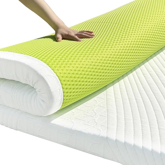 3 Inch Twin Size Firm Mattress Topper, Extra Firm Memory Foam Bed Topper for Pain Relief, Cooling Gel-Infused & Removable Cover, CertiPUR-US & Oeko-Tex Certified