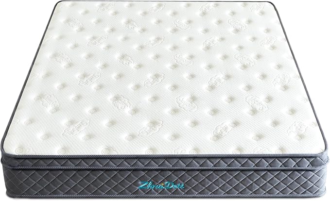 Queen Mattress 12 Inch Queen Size Mattresses in a Box Memory Foam Hybrid Bed Mattress for Silent Sleep with Pocket Spring Motion Isolation,Pressure Relief,Fiberglass Free,Medium Firm Feel