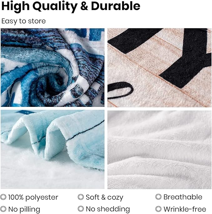 Anniversary Romantic Gift for Women, to My Wife Blanket from Husband, Wife Birthday Gift Ideas, Anniversary Wedding Gift for Her, Soft Flannel Throw Blanket for Couch Sofa Bed