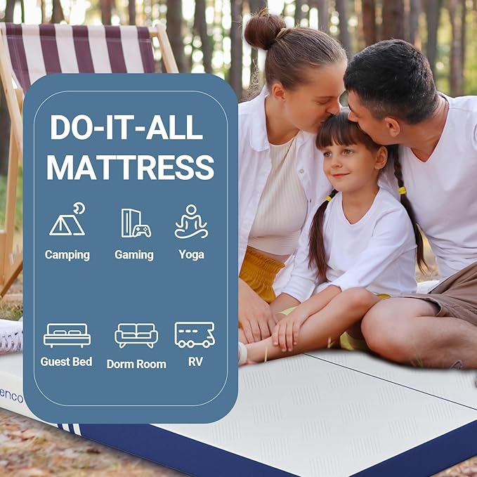 Avenco Foldable Mattress Full, Folding Mattress 4 Inch Memory Foam, Trifold Mattress Portable with Removable Cover & Detachable for Guest Room/Caravan/Camping/Travel, Full Size 75"x54"x4"