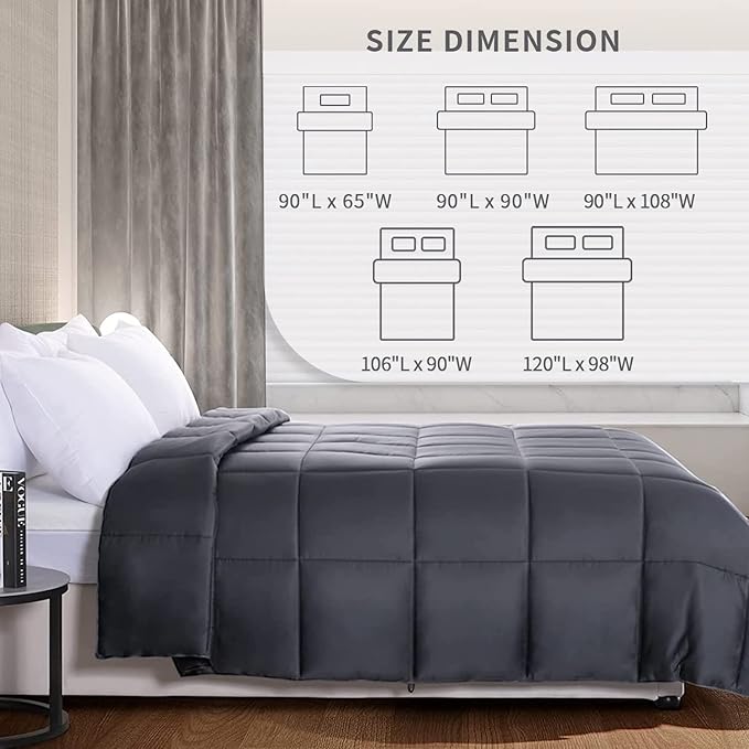 NEXHOME PRO Cooling Lightweight Comforter Super King, Organic Natural Viscose from Bamboo Duvet Insert?Down Alternative Summer Bedding Blanket for Hot Sleepers,8 Corner Tabs(98"x 120")