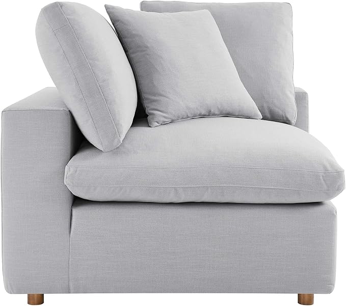 Modway Commix Down-Filled Overstuffed Upholstered 3-Seater Sofa