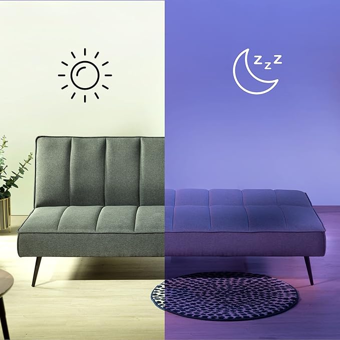 Zinus Quinn Sleeper Sofa, Convertible Sofa, Futon Sofa Bed, 2 in 1 Folding Sofa Bed for Apartments, Guest Rooms, and Compact Spaces