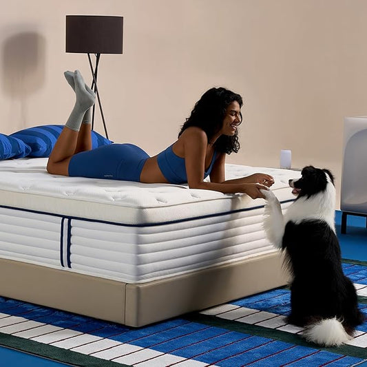 Full Size Mattress 12 Inch with Zoned Support, Medium Feel, Reinforced Edge Coils & Pressure-Relief Foam, Fiberglass-Free, CertiPUR-US Certified (12 Inch, Full (U.S. Standard))