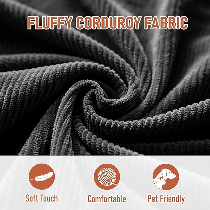 Folding Sofa Bed, Convertible Sleeper Chair with Back Support and Pillow Futon,Boneless Foldable Couch for Living Room/Guest Use/Home Office, Foldable Chair Bed for Adults, Black