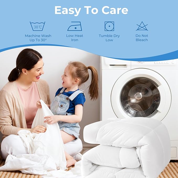 YUGYVOB Twin XL Mattress Topper - 800GSM Extra Thick Cooling & Breathable Mattress Pad with Deep Pocket 8"-21" & Soft Down Alternative Filling, White