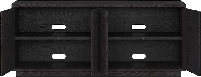 Henn&Hart Hanson, 57" Rectangular TV Stand, Black Grain - Image 6