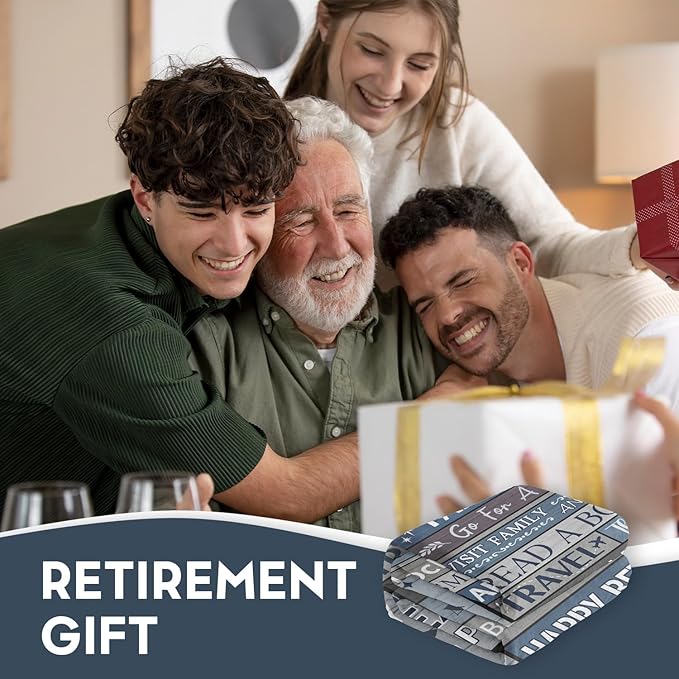 Retirement Gifts for Men/Women 2026, Funny Retirement Gifts for Men, Mens Retired Gifts Blanket, Leaving Farewell Going Away Gift for Coworker Teacher Dad Throws Blankets 60"x50"