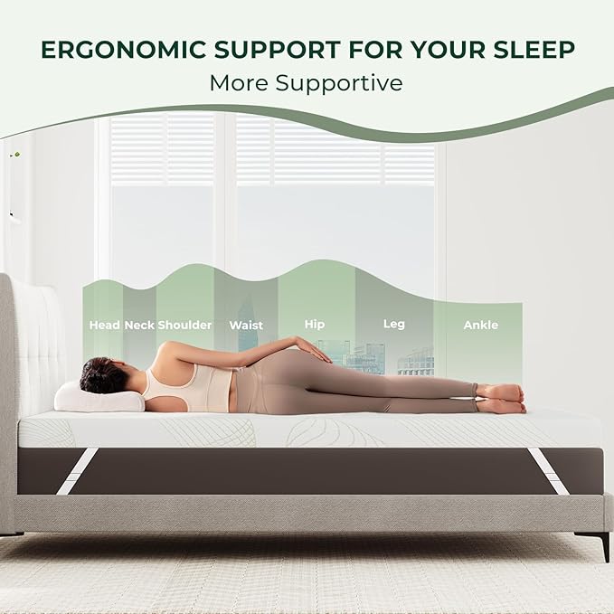 3 Inch Full Firm Mattress Topper, Extra Firm Memory Foam Bed Topper for Pain Relief, Cooling Gel-Infused & Removable Cover, CertiPUR-US & Oeko-Tex Certified