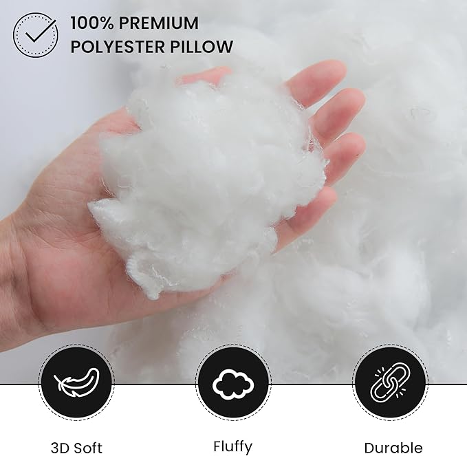 Foamily Throw Pillow Insert 18x18 (Set of 4) Premium Decorative Pillows for Couch, Bed & Living Room, Soft Fluffy Throw Pillows for Couch, Pillow Inserts for Home Decor