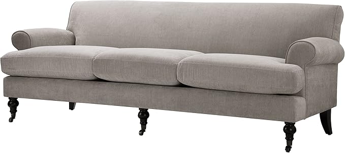 Jennifer Taylor Home Bliss 88" Lawson French Country Three-Cushion Tightback Sofa
