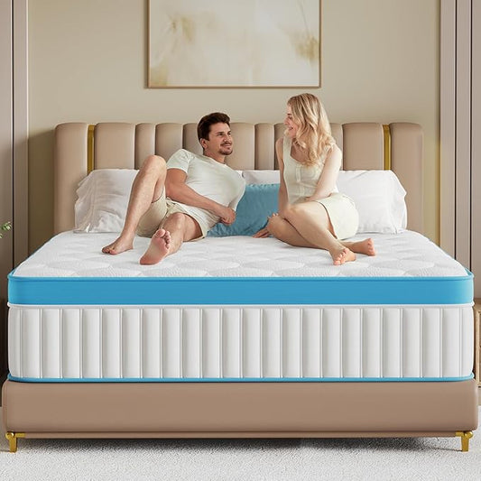 Queen Mattress,14 Inch Queen Size Mattresses in a Box, Memory Foam Mattress for Pressure Relief & Cool Sleep,CertiPUR-US Certified,Safe Foams & Fabric,Non-Fiberglass,Medium Firm,80" x 60"