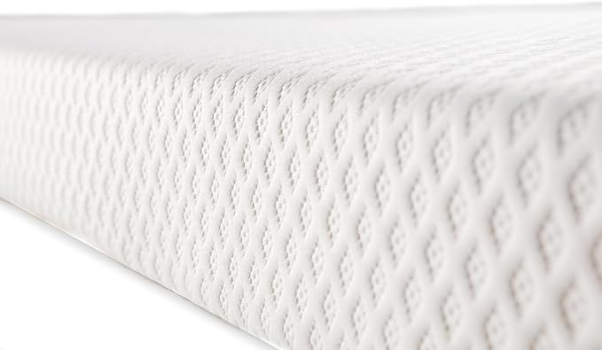 Queen, 4.5 Inch Sleeper Sofa Bed Mattress - 60x72, Aquasoft Memory Foam, Medium Firm, Breathable Diamond Soft Cover Fabric, Certified Only Safe Foams, Bed in a Box Mattress - Made in USA
