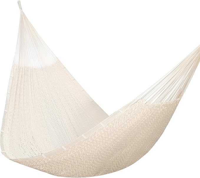 PNAEUT Family Mayan Rope Hammocks for Outside (Nature, XX-Large) by PNAEUT