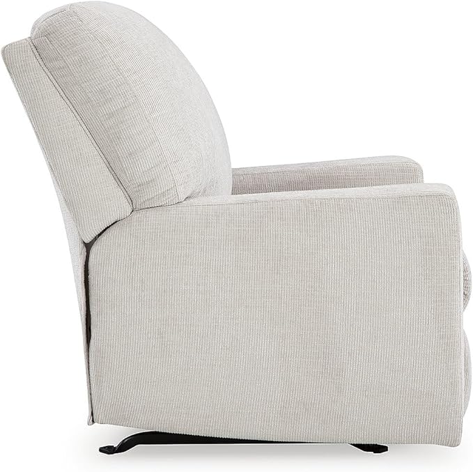 Signature Design by Ashley Aviemore Casual Rocker Recliner, Light Gray