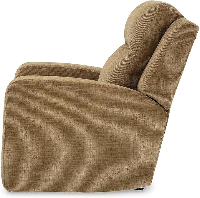 Signature Design by Ashley Kanlow Modern Manual Rocker Recliner, Light Brown