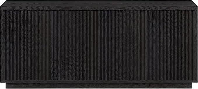 Henn&Hart Hanson, 57" Rectangular TV Stand, Black Grain - Image 7