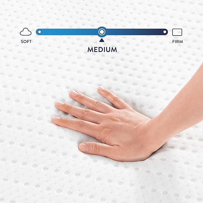 Best Price Mattress 5-Inch Full Gel Memory Foam Mattress, Medium Firm, Cooling Bed-in-a-Box for Kids & Adults