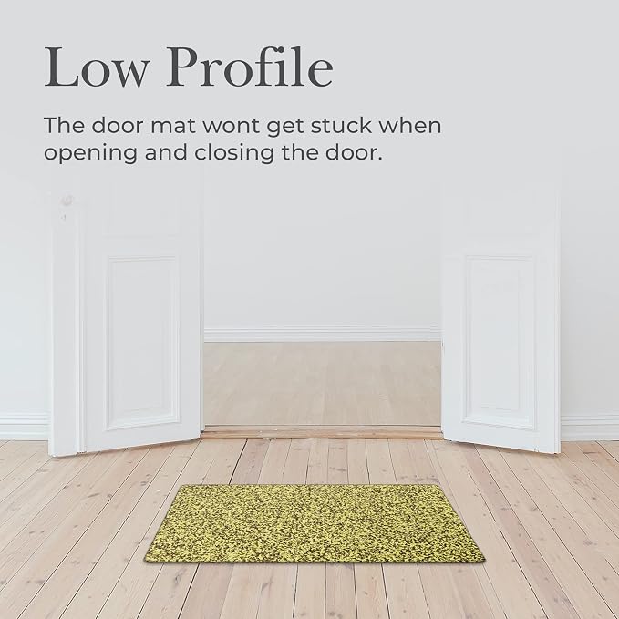 Premium Microfiber Indoor Door Mat – 24"x36" Washable Entry Mat, Non-Slip, Waterproof Backing, Super Absorbent, Low Profile Entryway Doormat for Indoor Entrance - Image 4