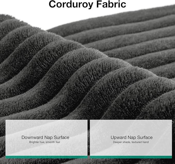 Novilla Modular Sectional Sofa, Modern Cloud Sectional Couch with Smarts Coil® Support, Upholstered Boneless Couch for Living Room Apartments Bedroom, No Assembly Required, Dark Gray (Ottoman)