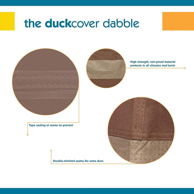 DUCKCOVERS Ultimate Waterproof 29 Inch Patio Chair Cover, Outdoor Chair Covers - Image 3