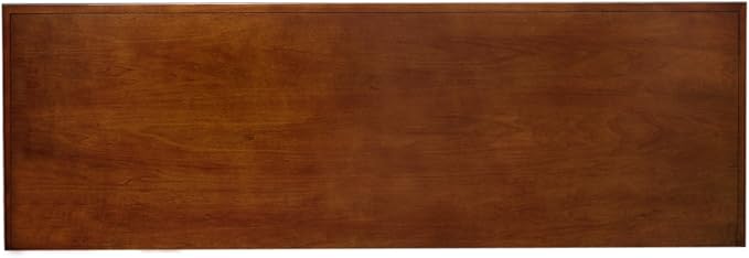 Leick Home 87360 TV Stand with Enclosed Storage For 65" TV's, Westwood Brown Cherry - Image 4