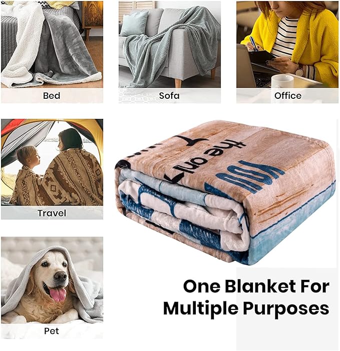 Anniversary Romantic Gift for Women, to My Wife Blanket from Husband, Wife Birthday Gift Ideas, Anniversary Wedding Gift for Her, Soft Flannel Throw Blanket for Couch Sofa Bed