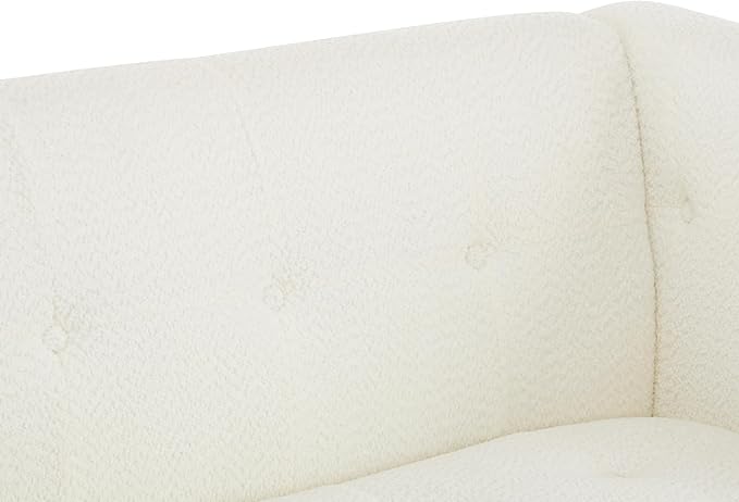 Christopher Knight Home Almab 82 Inches Sofa Couch, Cozy Couch Sofa, Boucle Upholstered 3-Seater Sofa, Wood Frame Couch, Comfy Couches for Living Room and Office, Modern Couch and Sofa, Beige
