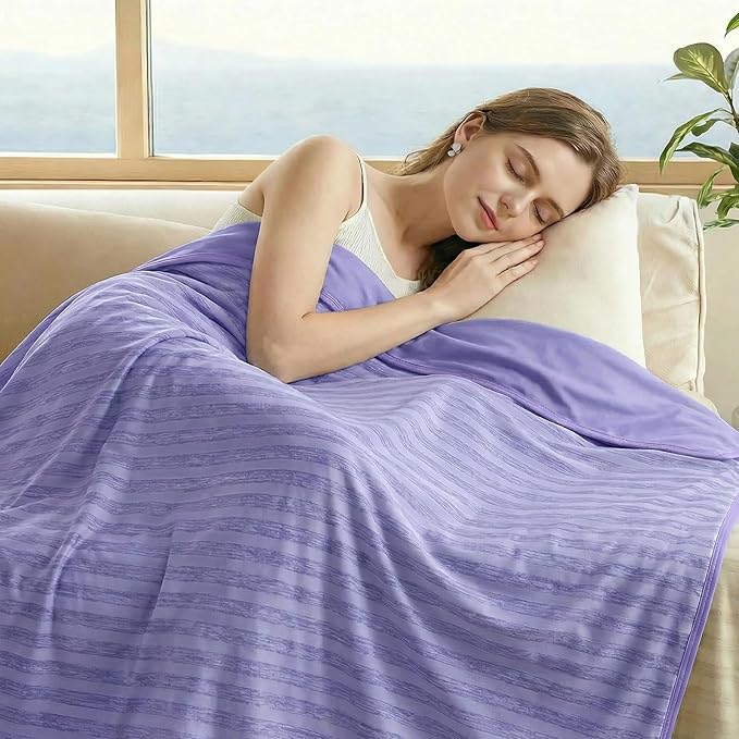 Guohaoi Cooling Blanket (90"x90"Queen Size) for Hot Sleepers and Night Sweats,100% Oeko-Tex Certified,Arc-Chill Q-Max >0.5 Cool Fiber,Ultra Cold Breathable,Comfortable,All-Season.