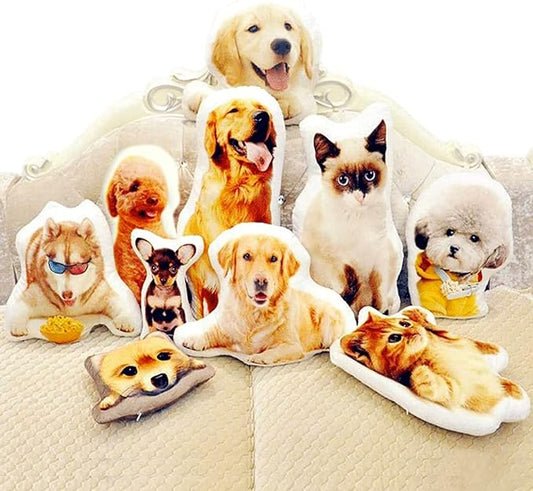 Customized Pillow - Duplex Printing Shape Photo Pillow with Pet, Idol, Face, Throw Pillow - Personalized Photo Gifts (36inches)