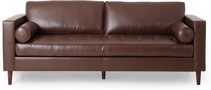 Christopher Knight Home Malinta Sofas, Dark Brown + Espresso