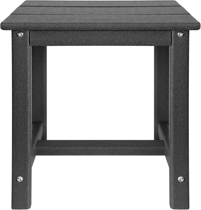 GARDENSTAR Adirondack Square Side Table,one-Tier Outdoor end Table, Patio Side Table for Pool,Porch,Backyard,Relaxing Companion - Image 8