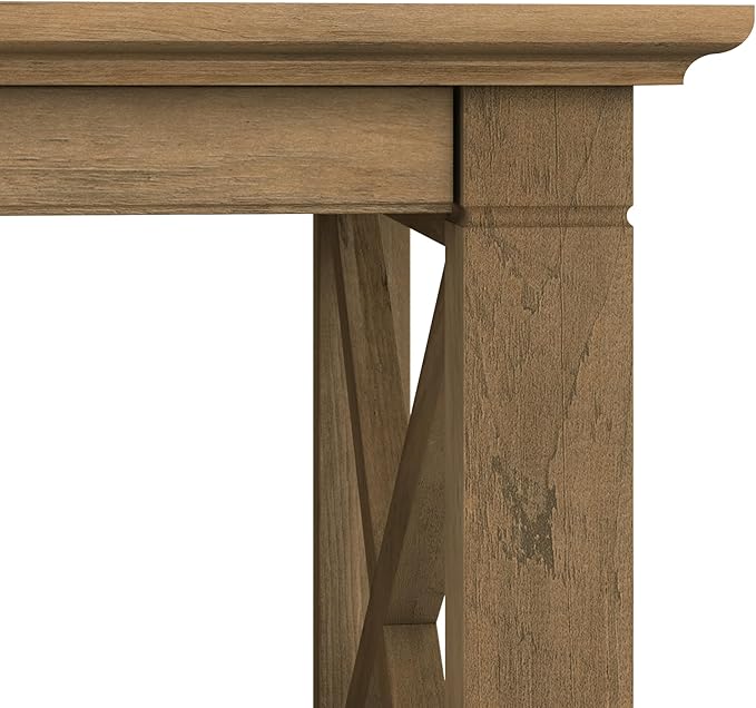 Bush Home Key West Coffee Table with Storage in Reclaimed Pine