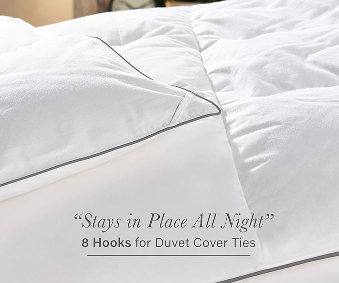 California Design Den Bulk Pack of 3 King Down Alternative Comforter - Luxury All-Season Down Alternative, Quilted Extra Fluffy, Soft, and Cooling, Machine Washable with Corner Tabs - White