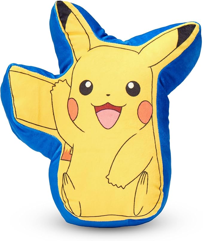 Northwest Pokemon Blanket and Hugger Set, Cute Pikachu, Super Soft Silk Touch Throw, 50x60 Inches