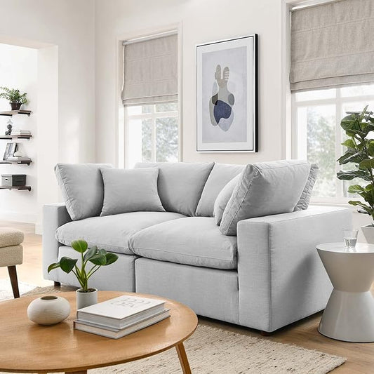 Modway Commix Down-Filled Overstuffed Upholstered Loveseat