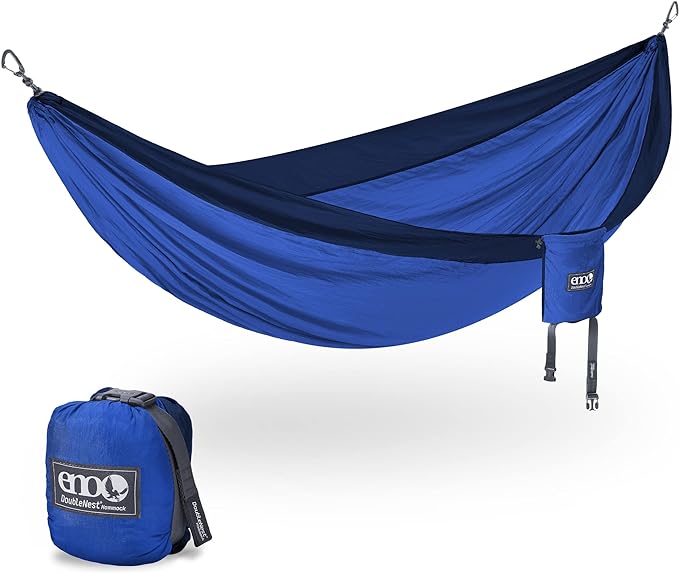 ENO, Eagles Nest Outfitters DoubleNest Lightweight Camping Hammock, 1 to 2 Person, Special Edition Colors, ATC by EaglesNestOutfitters