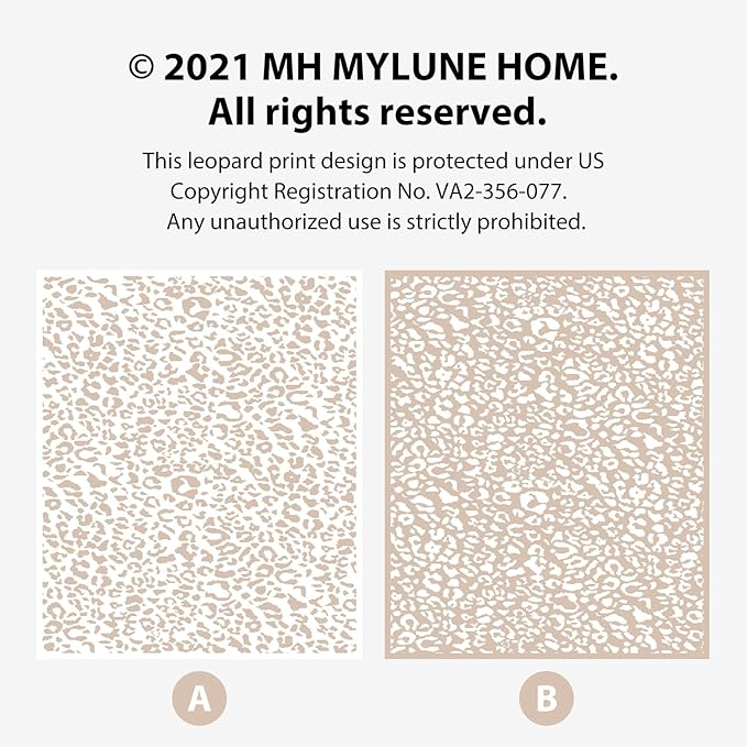 MH MYLUNE HOME Ultra Soft Leopard Throw Blanket (50x60 inches) Khaki Microfiber Blankets Plush Warm Reversible Cheetah Blanket Leopard Pattern Throw for Couch Bed Sofa, Khaki, 50"x60", 410GSM